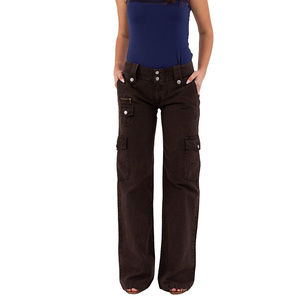 Acquaverde Jeans Women size S Saddle Brown